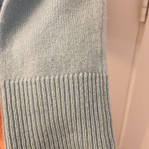 Tyler Boë 100% cashmere light blue sweater - Picture 7 of 7